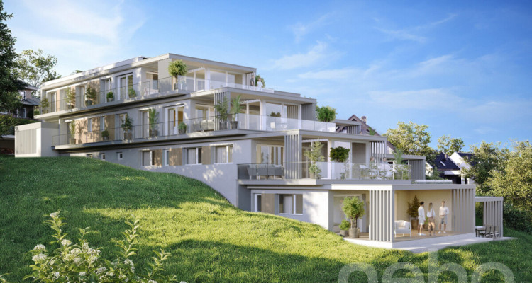 Splendide 3.5 pièces haut de gamme avec terrasse et vue lac image 2