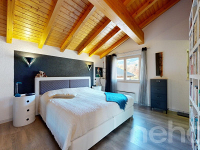 Maison contiguë à Savièse avec vue panoramique et studio attenant image 10