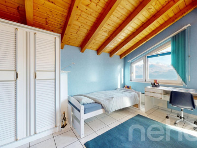 Maison contiguë à Savièse avec vue panoramique et studio attenant image 12