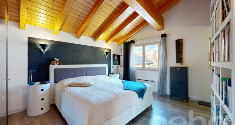 Maison contiguë à Savièse avec vue panoramique et studio attenant image 10