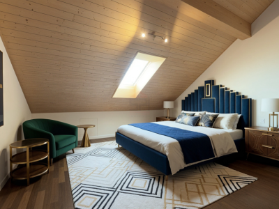 Superbe attique contemporain THPE 5 pièces - Vue dégagée et calme absolu image 6