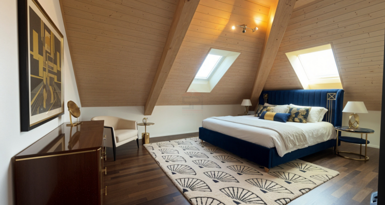 Superbe attique contemporain THPE 5 pièces - Vue dégagée et calme absolu image 7