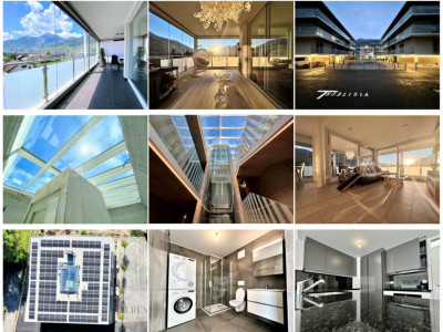 Appartement 3,5 pièces neuf de 88 m2 avec balcon-terrasse de 40m2 à louer à Conthey image 7