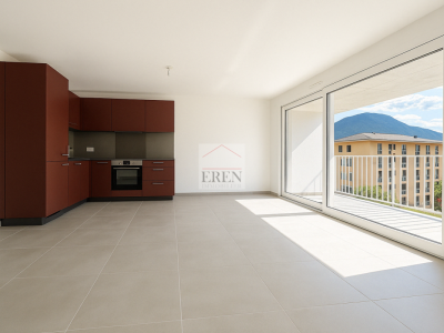 Appartement 3,5 pièces neuf de 88 m2 avec balcon-terrasse de 40m2 à louer à Conthey image 4