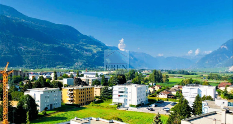 Appartement 3,5 pièces neuf de 88 m2 avec balcon-terrasse de 40m2 à louer à Conthey image 13