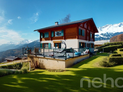 Superbe 4.5 pièces niché dans un chalet de deux appartements image 4