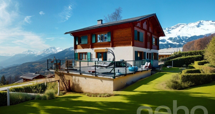 Superbe 4.5 pièces niché dans un chalet de deux appartements image 4