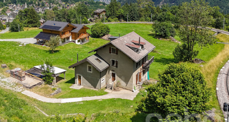 Exclusivité: Maison familiale de 2 appartements et un studio à Salvan image 2