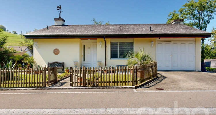 5.5-Zi.-Einfamilienhaus mit Garten, Teich & vielseitigen Optionen image 1