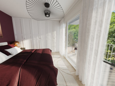 Bel appartement cosy de 2.5 pièces 66 m² avec spacieux balcon image 4