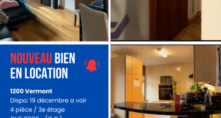 Reprise de bail – 4 pièces à 5 minutes du lac – Genève  image 1