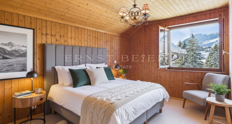 Chalet mitoyen de 4.5 pièces dans un cadre féerique image 3