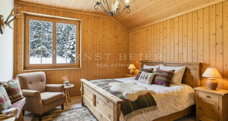 Chalet mitoyen de 4.5 pièces dans un cadre féerique image 5