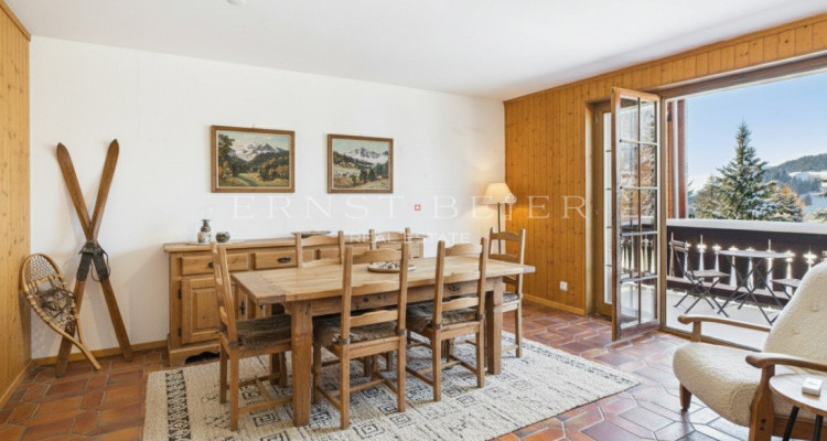 Chalet mitoyen de 4.5 pièces dans un cadre féerique image 2