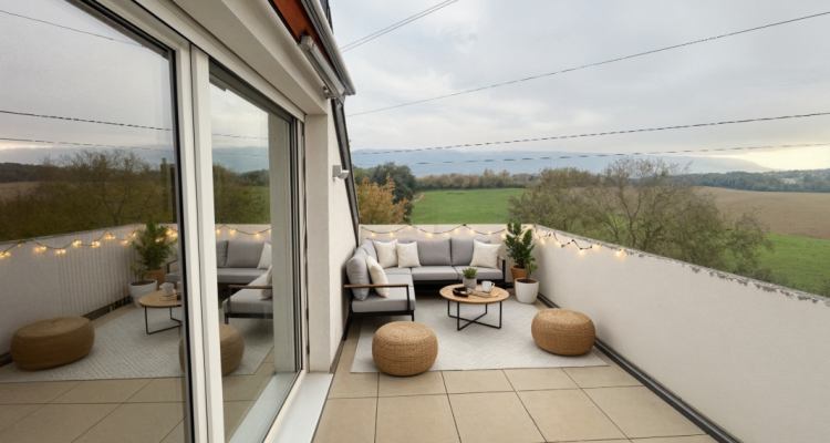 Attique de 4 pièces de 91m2 PPE au calme avec vue dégagée image 7