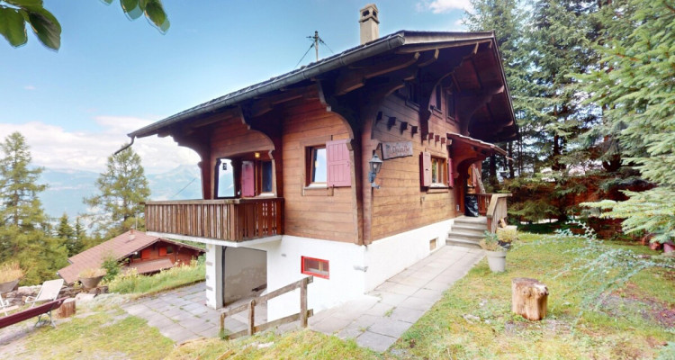 Chalet à 1300m avec vue panoramique montagnes image 2