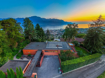 Exceptional residence with landscaped garden and panoramic views of Lake Geneva image 12