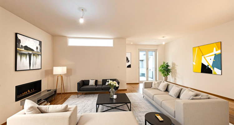 Fabuleux appartement 3,5 p en terrasse,  idéalement situé à 20 minutes de Nyon image 1