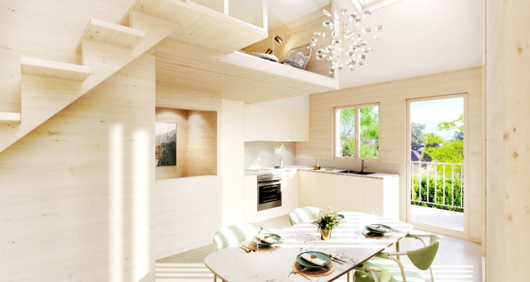 MAISON-TRIPLEX NOUVELLE CONSTRUCTION ÉCOLOGIQUE AVEC JARDIN, CAVE, PARKING image 4