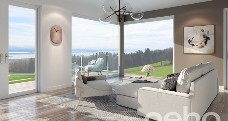 Votre appartement avec vue 180° sur le lac, terrasse et jardin privé ! image 4