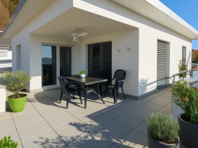 Vue à couper le souffle : attique dexception avec grande terrasse panoramique image 3