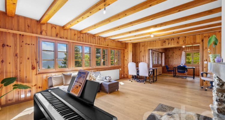 Chalet de prestige à Crans-Montana avec appartement indépendant image 8