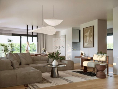 Villa individuelle de 159 m2 avec toit plat et garage-box à construire à Ardon image 1