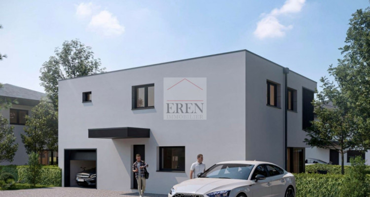 Villa individuelle de 159 m2 avec toit à 4 pans et garage-box à construire à Ardon image 7