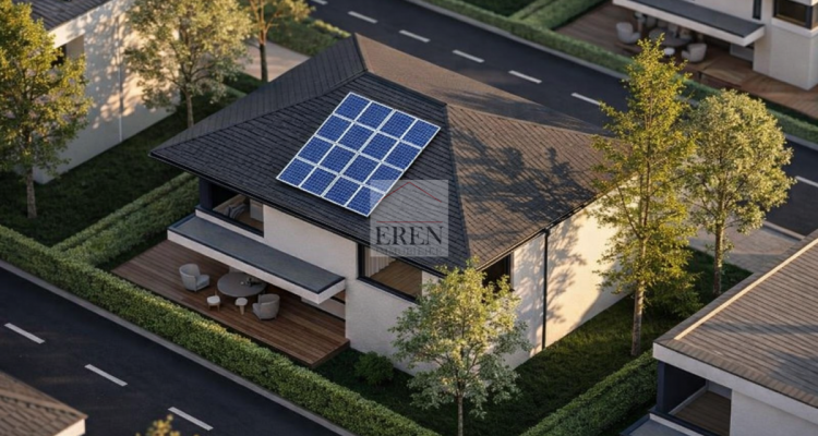 Villa individuelle de 159 m2 avec toit à 4 pans et garage-box à construire à Ardon image 8