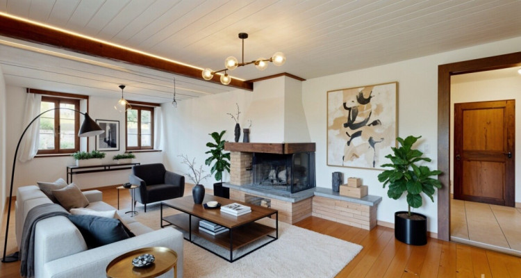 APPARTEMENT DE 4.5 PIÈCES AVEC JARDIN PRIVATIF À SOTTENS image 1