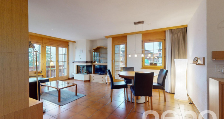 Sonnige 3½-Zimmer-Wohnung mit Alpenblick im Herzen von Grächen image 3