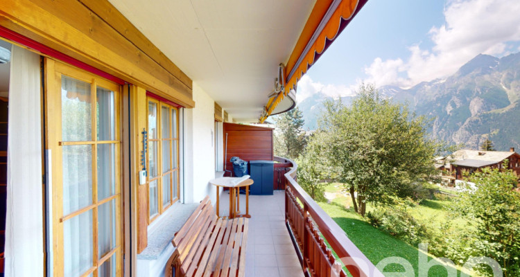 Sonnige 3½-Zimmer-Wohnung mit Alpenblick im Herzen von Grächen image 4