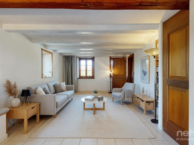 DUPLEX DE CHARME AVEC GRAND POTENTIEL D?AMÉNAGEMENT À SOTTENS image 2