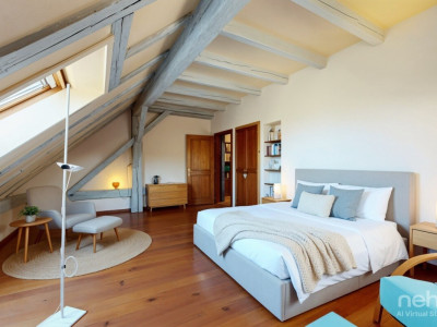 DUPLEX DE CHARME AVEC GRAND POTENTIEL D?AMÉNAGEMENT À SOTTENS image 5