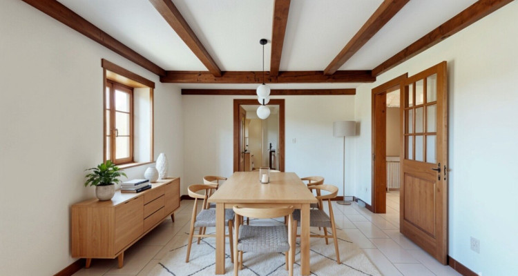 DUPLEX DE CHARME AVEC GRAND POTENTIEL D?AMÉNAGEMENT À SOTTENS image 3