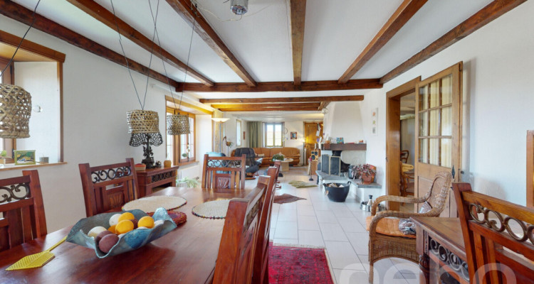 DUPLEX DE CHARME AVEC GRAND POTENTIEL D?AMÉNAGEMENT À SOTTENS image 10