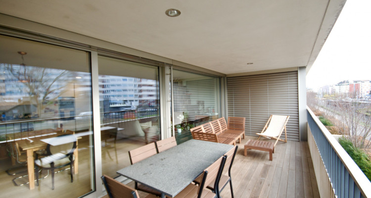 5.5-room THPE apartment with balcony, indoor parking and wellness access image 9
