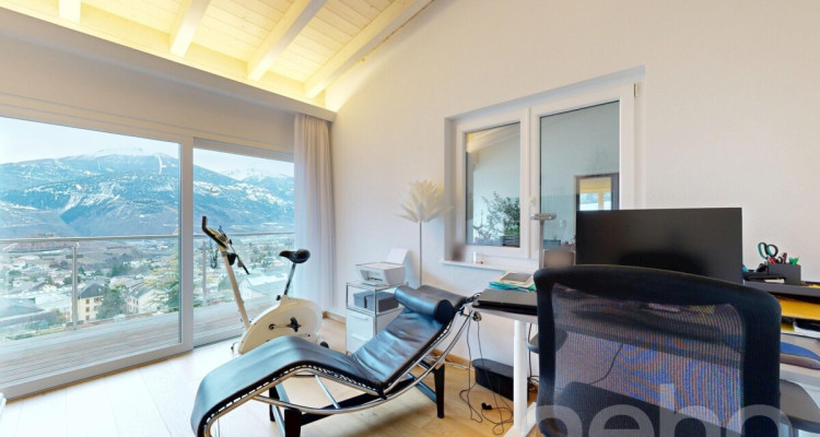 Superbe maison de 7 pièces avec logement 4½ séparé ? Miège image 7