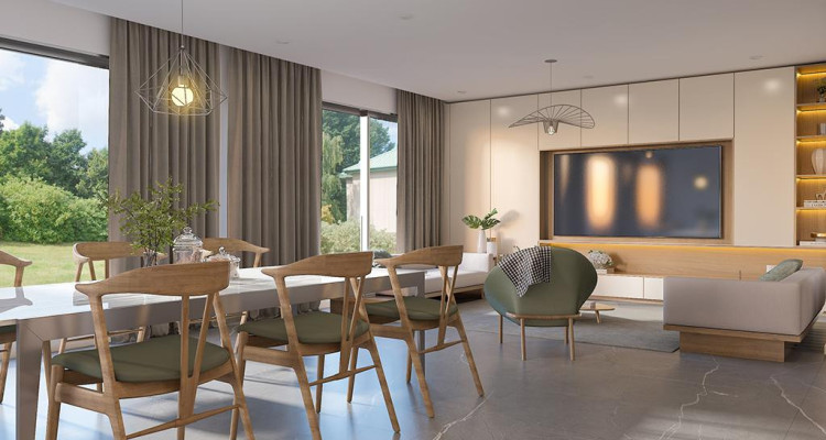 Maison individuelle contemporaine à construire ? Permis en force image 8