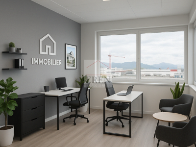 Bureaux - surfaces administratives de 62 m2 à 240 m2 modulables à louer à Conthey image 4