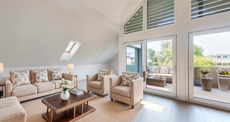 5.5 Zi-Maisonettwohnung mit gedeckter Loggia image 2