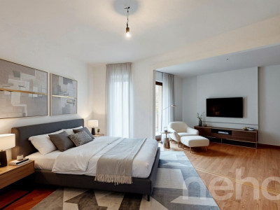 Appartement avec panorama sur le lac et les Alpes, proche du centre image 8