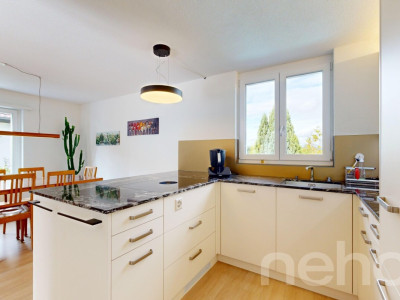 Moderne 4.5 Zimmer Doppelhaushälfte mit Garten und Teils Weitblick image 5