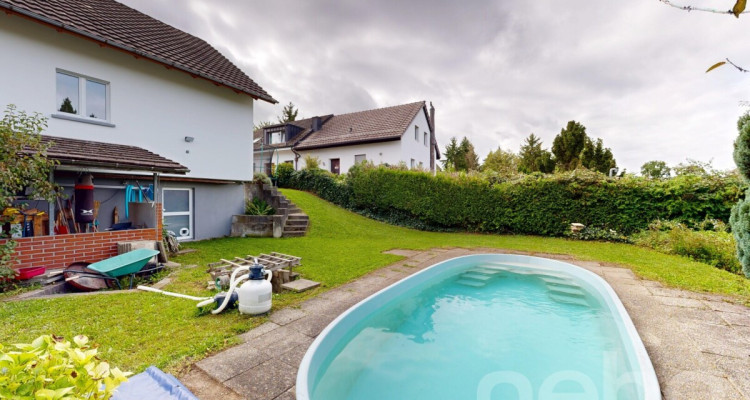 Moderne 4.5 Zimmer Doppelhaushälfte mit Garten und Teils Weitblick image 11