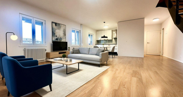 Charmant duplex de 4 pièces entièrement rénové de 108 m² image 1