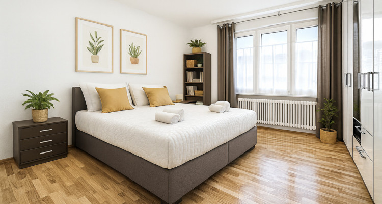 Vue lac panoramique 180° – Appartement meublé d’exception image 4