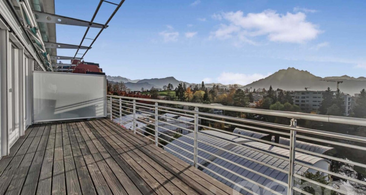 Helle 1.5-Zimmer?Attikawohnung mit Pilatusblick im Büttenenquartier image 10