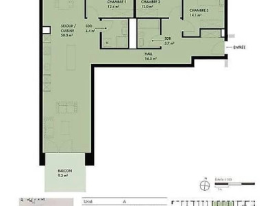 🏡 Reprise de bail – 4,5 pièces, Crissier (Chemin de la Palissade) au : à conv image 1