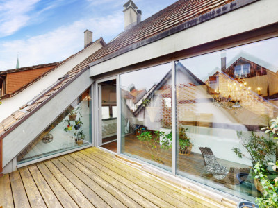 Einzigartiges Bijou mit modernem Wohnkomfort und grosser Terrasse image 4