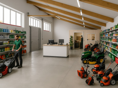 Grand local 120 m² – idéal atelier d’outils de jardin - 3 MOIS OFFERTS* image 1